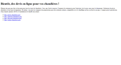 Desktop Screenshot of chaudieres.pro